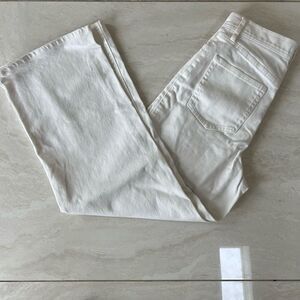 Wilfred Free Women's Wide Leg White Denim  Size 0